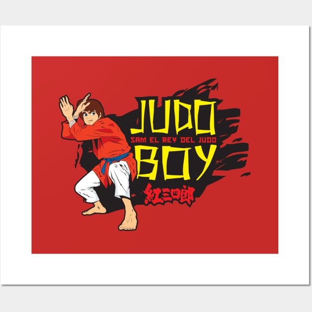 Judo Boy Wall Art by santanafirpo